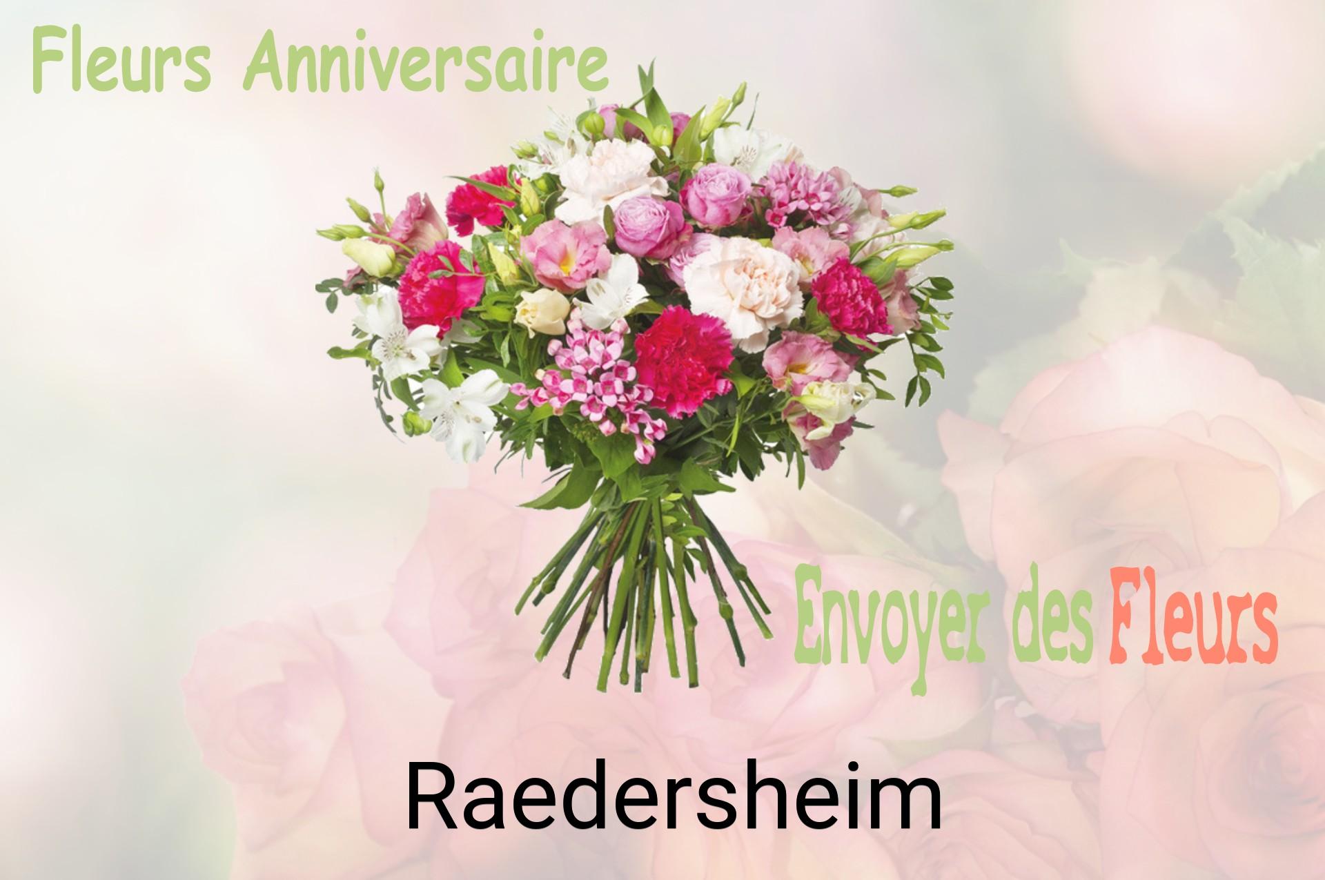 Bouquet de fleurs d’anniversaire livré à Raedersheim